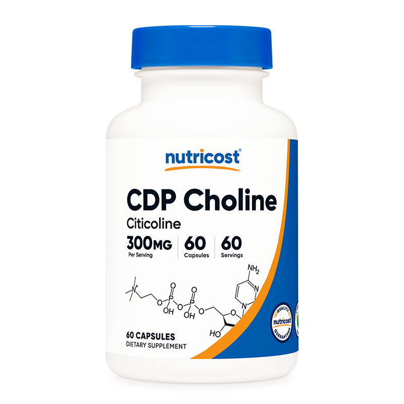 Нервна система - Цитиколин (CDP Choline), 300 mg x 60 капсули