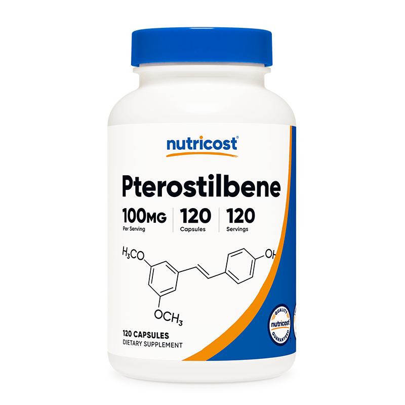 Мозъчна функция - Птеростилбен (Pterostilbene), 100 mg x 120 капсули