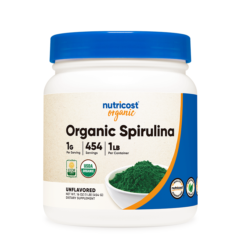 Детоксикация и имунитет - Спирулина Organic, 454 g прах