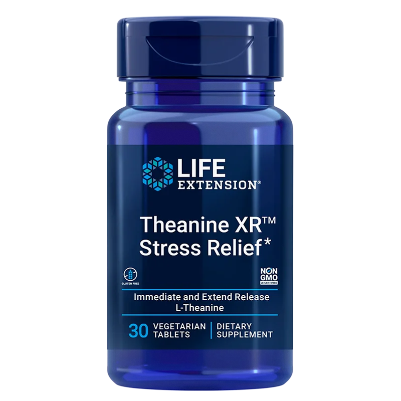 Стрес и тревожност - Theanine XR™ Stress Relief, 30 таблетки