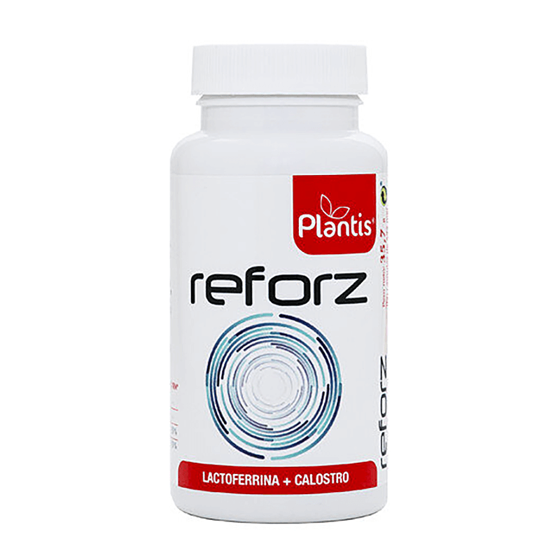 Силен имунитет - Лактоферин 100 mg, коластра 250 mg и витамини С 60 mg & D3 3.75 µg - Reforz, 60 капсули