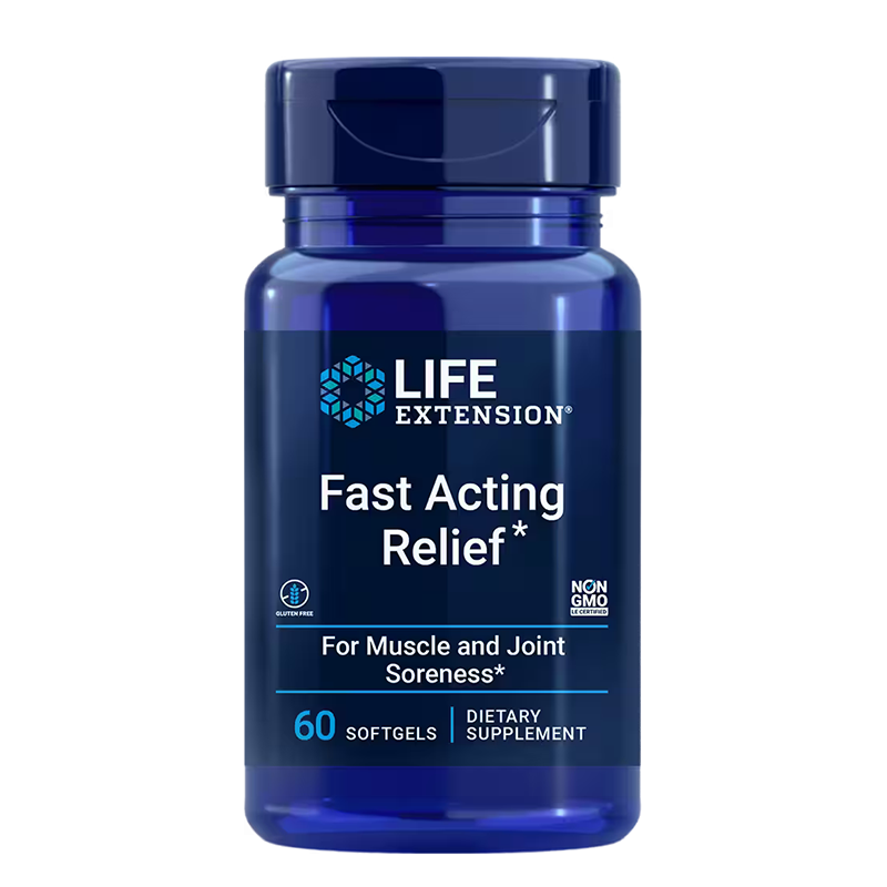 Стави и мускули - Fast Acting Relief, 60 софтгел капсули