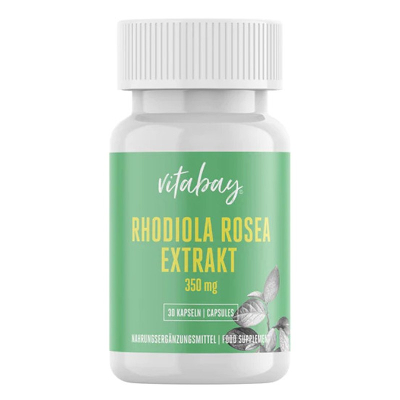 Стрес и добро настроение - Златен корен 350 mg, 30 капсули