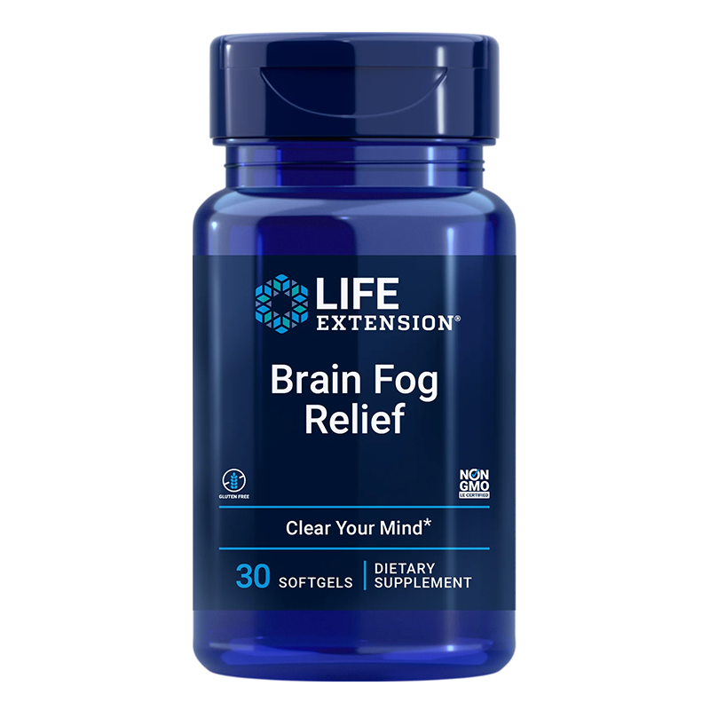 Мозъчна функция- Brain Fog Relief, 30 софтгел капсули