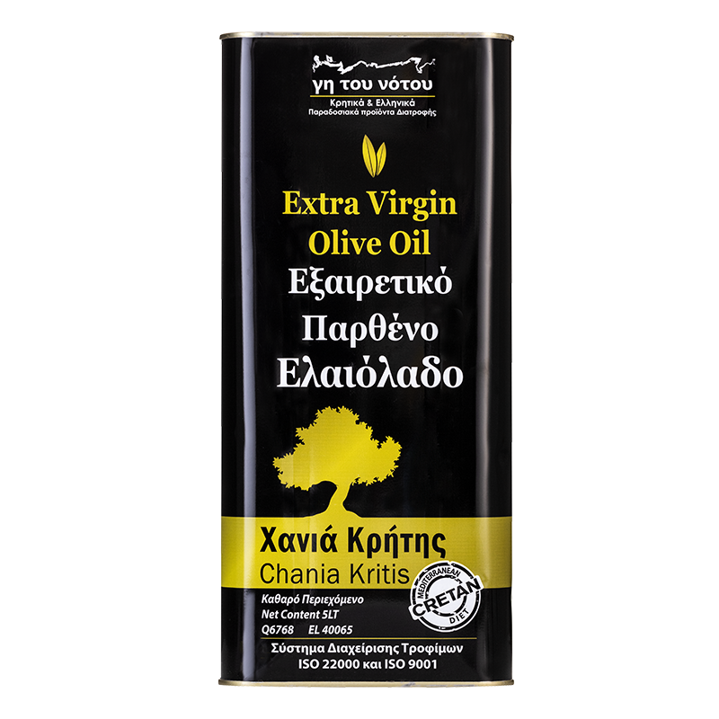 Зехтин екстра върджин от остров Крит, 5 L