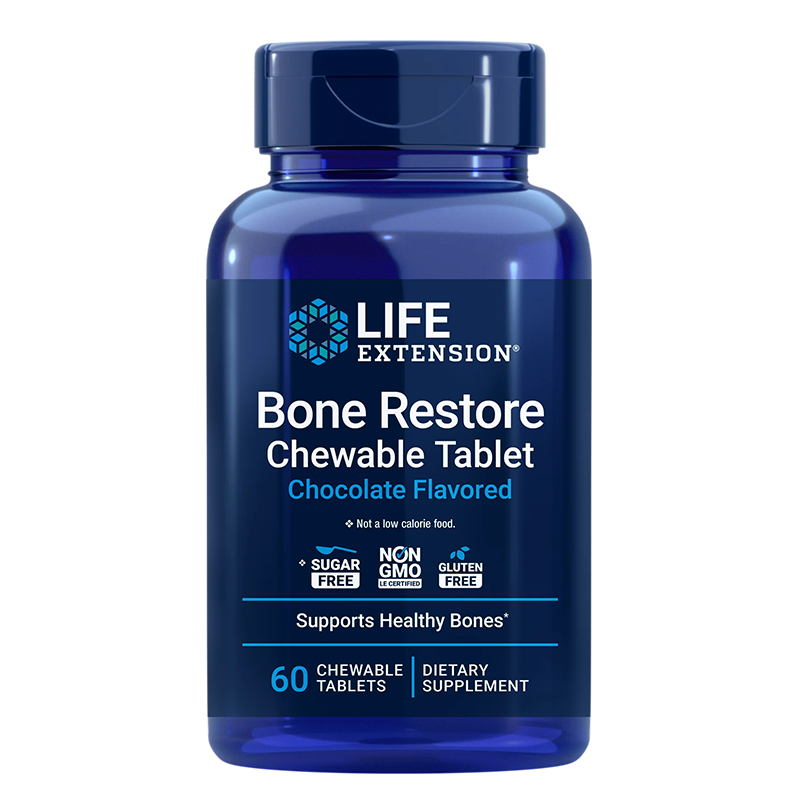 Формула за Кости - Bone Restore, 60 дъвчащи таблетки, с вкус на шоколад