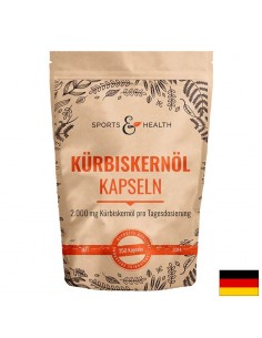 Простата и уринарен тракт - Масло от тиквени семки, 500 mg х 350 капсули