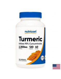 Кости и стави - Turmeric Куркума 766 mg + Черен пипер 5 mg, 120 капсули - Куркума