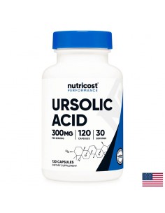 Мускулна функция - Урсолова киселина (Ursolic Acid), 120 капсули 2