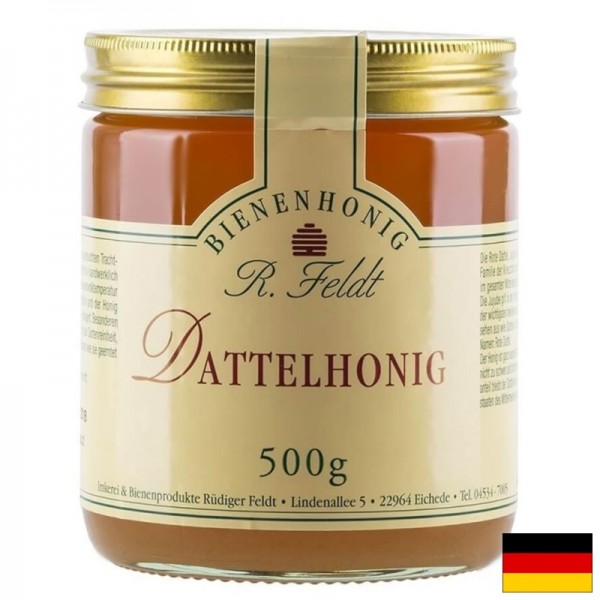 Пчелен мед от фурми - Dattelhonig, 500 g