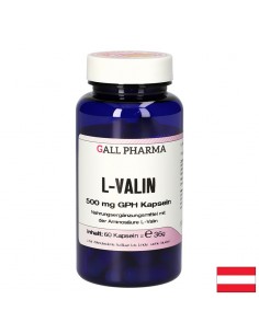 Мускулна функция - L-Валин, 500 mg х 60 капсули - Спортни добавки
