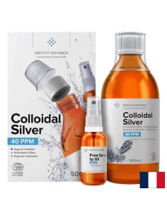 Колоидно сребро 40 PPM, 500 ml