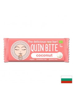 Био Суров десерт QUIN BITE Coconut, 30 g - Храни и напитки
