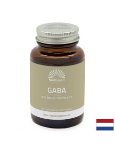 Стрес и добро настроение - ГАБА 1000 mg + Цинк и Витамин В1, 60 таблетки - Депресия, тревожност, паническо разстройство