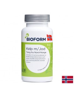 Щитовидна жлеза - Келп (кафяви водорасли), 600 mg х 90 капсули - Хормонален дисбаланс