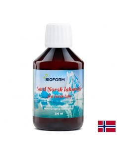 Когнитивна и сърдечна функция - Рибено масло от норвежка сьомга, 990 mg х 200 ml - Рибено масло и Омега мастни киселини