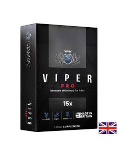 Афродизиак за мъже Viper Pro, 15 капсули - Мъжко здраве
