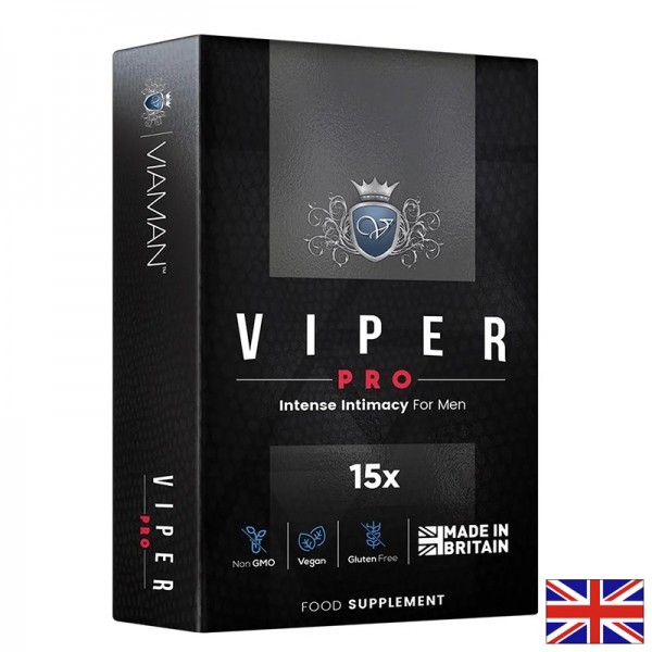 Афродизиак за мъже Viper Pro, 15 капсули