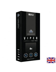 Афродизиак за мъже Viper, 8 таблетки - Мъжко здраве