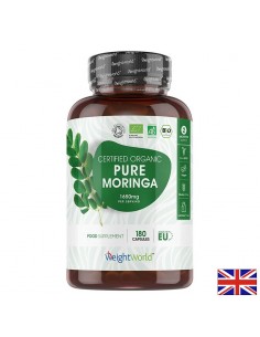 Антиоксидант, регулира кръвната захар - Моринга, 550 mg х 180 капсули - Антиоксиданти