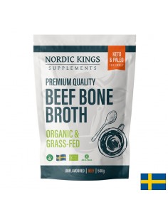 Телешки костен бульон, неовкусен (Organic), 500 g прах - Костни бульони