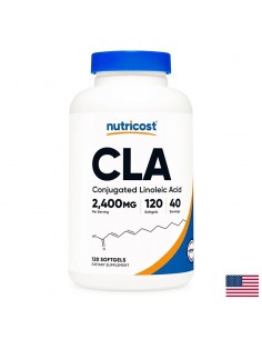 Горене на мазнини - CLA - Конюгирана линолова киселина, 800 mg х 120 софтгел капсули - Спортни добавки