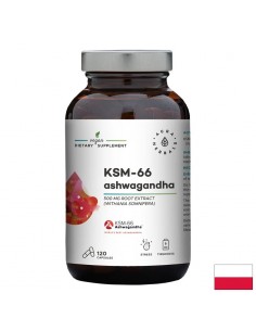Стрес и добро настроение - Ашваганда (KSM-66), 200 mg х 120 капсули - Ашваганда