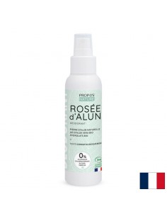 Кристален дезодорант против изпотяване (с алунит с алое вера и флорална вода от розов и портокалов цвят), БИО, 100 ml - Козметика