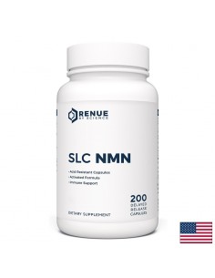 Антиейджинг - SLC NMN (никотинамид мононуклеотид), 250 mg х 200 капсули с удължено освобождаване
