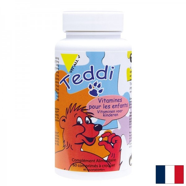 Мултивитамини за деца Teddi, 60 капсули