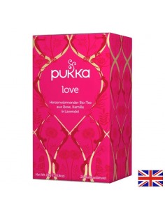 Билков Био чай Pukka love, 20 филтърни пакетчета