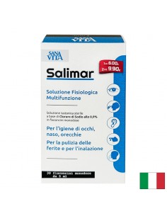 Мултифункционален физиологичен разтвор, 30 флакона х 5 ml - Грижа за очи и зрение