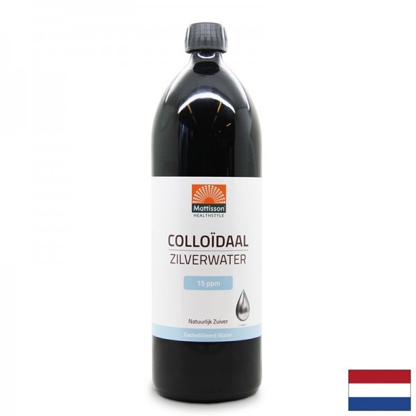 Колоидна сребърна вода 15 ppm, 1000 ml