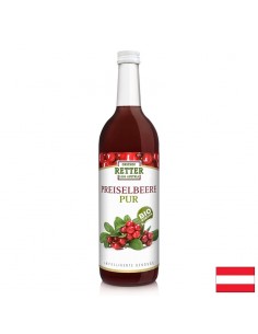 Био сок от червени боровинки, 750 ml - Мъжко здраве