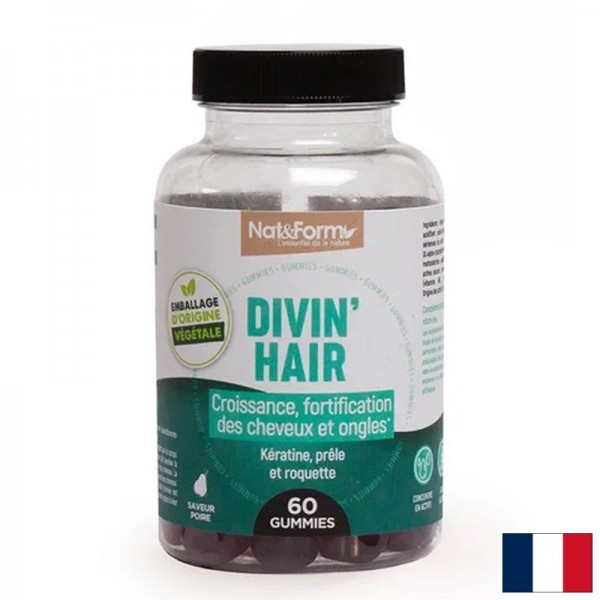 Коса и нокти - Gummies Divin Hair, 60...