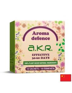 Билков ароматизатор против акари Aroma Defence А.К.Р. - 10 броя филтърни торбички с есенциални масла