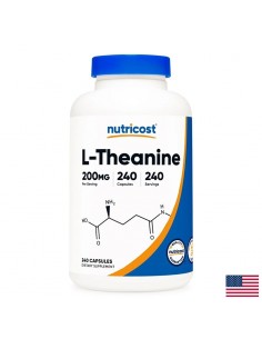 Стрес и добро настроение - L-Теанин, 200 mg х 240  капсули - Депресия, тревожност, паническо разстройство
