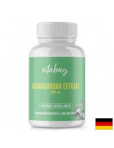 Стрес и добро настроение - Ашваганда, 600 mg х 270 капсули - Ашваганда