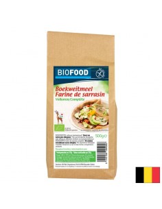 Пълнозърнесто брашно от елда, БИО, 500 g - Храни и напитки