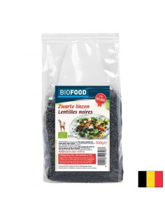 Черна леща Белуга, БИО, 500 g - Вегетарианци/Вегани