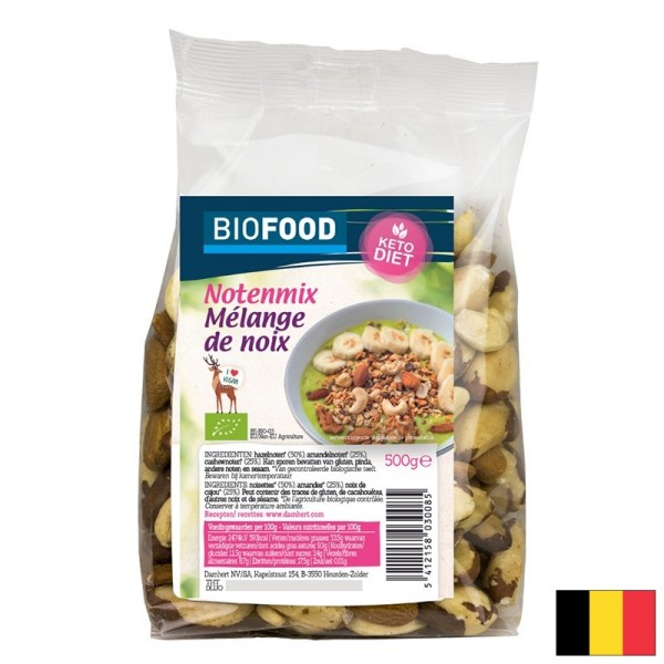 Сурови ядки микс, БИО, 500 g