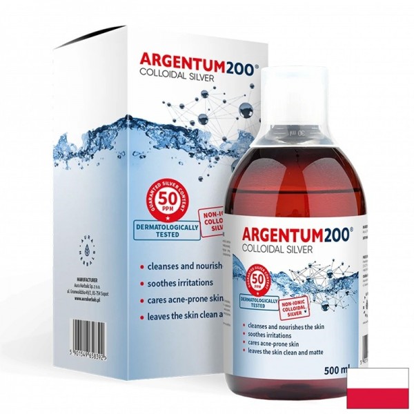 Колоидно сребро Argentum200® - 50ppm,...
