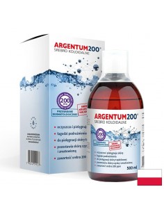 Колоидно сребро Argentum200® 200 ppm, 500 ml - Коса, кожа, нокти