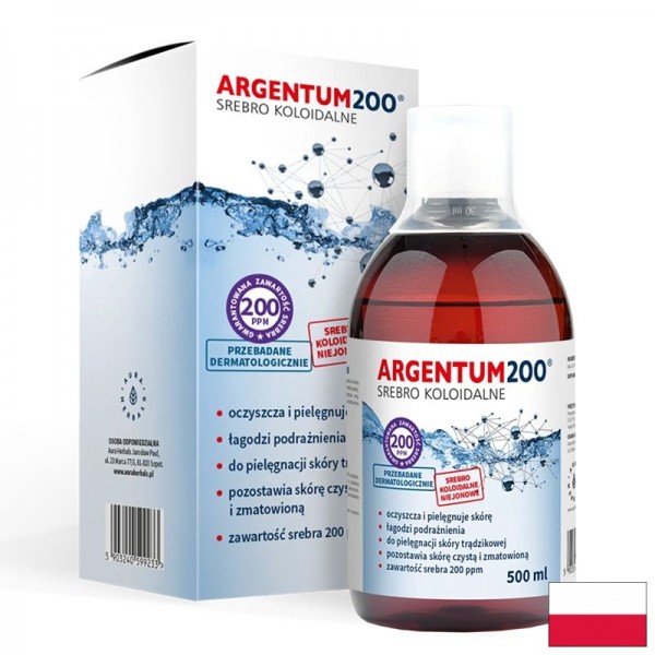 Колоидно сребро Argentum200® 200 ppm,...