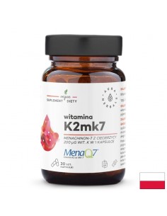 Кости и стави - Витамин K2 (MK-7), 200 µg х 30 капсули - Остеопороза