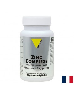 Имунитет - Цинк комплекс (цинк+ манган и витамин В6), 100 капсули - Витамин B