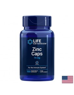 Zinc Caps / Цинк (монометионин) 15 mg x 150 капсули - Грижа за очи и зрение