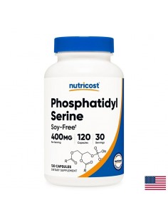 Памет и концентрация - Фосфатидилсерин, 100 mg х 120 капсули - Мозъчна функция,памет, концентрация