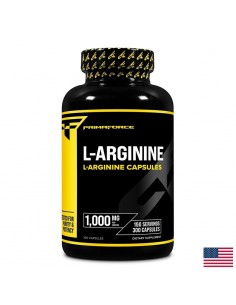 Мускулна и сърдечно-съдова система - L-Аргинин (L-Arginine), 500 mg х 300 капсули - Спортни добавки