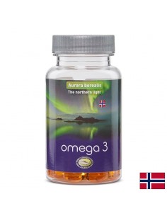 Когнитивна и сърдечна функция - Омега-3 108 mg (от норвежка сьомга), 60 капсули - Грижа за очи и зрение